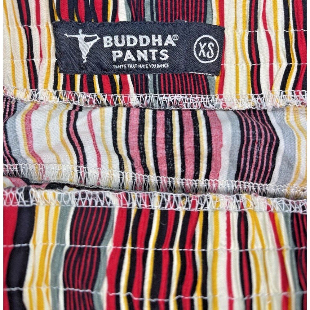 Buddha Pants NWOT The Savannah Pants drawstring striped XS boho 70s gypsy harem - Picture 4 of 7